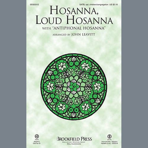 Hosanna, Loud Hosanna (with "Antiphonal Hosanna") - Handbells
