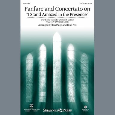 Fanfare And Concertato On "I Stand Amazed In The Presence" (arr Jon Paige & Brad Nix) - Bb Trumpet 2