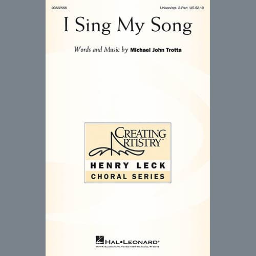 I Sing My Song