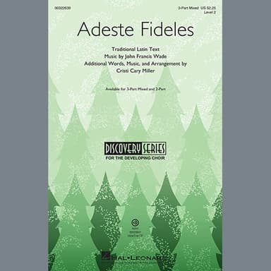 Adeste Fideles (arr. Cristi Cary Miller)