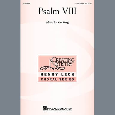 Psalm VIII