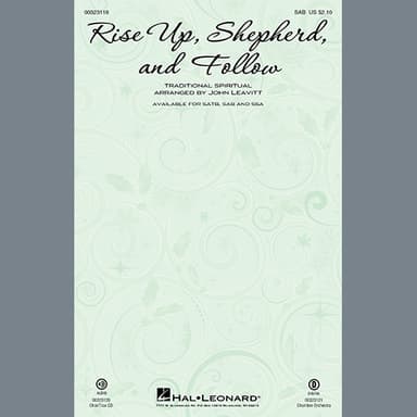 Rise Up, Shepherd, And Follow (arr. John Leavitt)