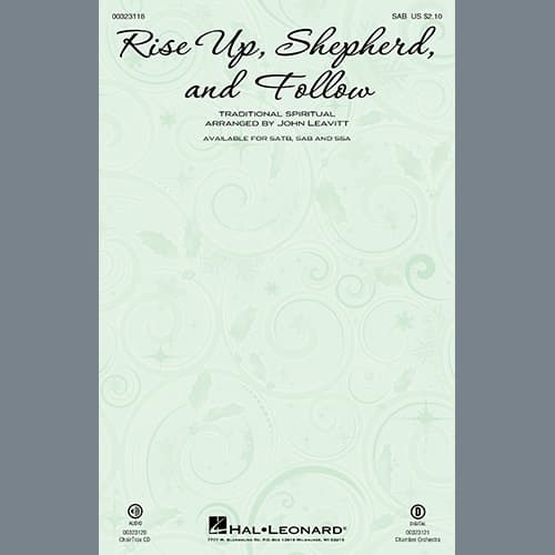 Rise Up, Shepherd, And Follow (arr. John Leavitt)
