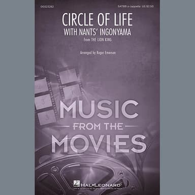 Circle Of Life (with Nants' Ingonyama) (from The Lion King) (arr. Roger Emerson)