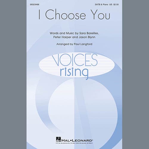 I Choose You (arr. Paul Langford)