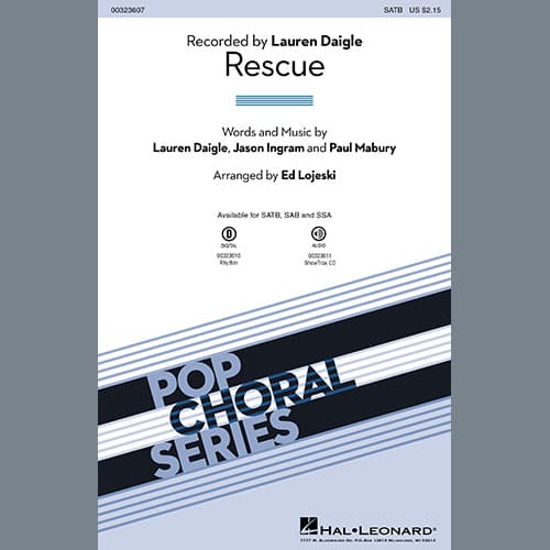 Rescue (arr. Ed Lojeski) - Drums