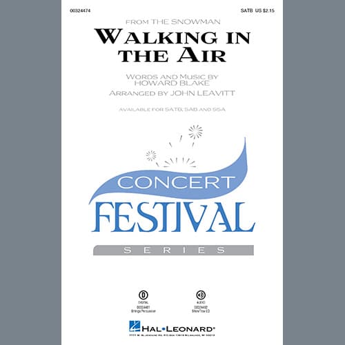 Walking In The Air (from The Snowman) (arr. John Leavitt) - Percussion 2