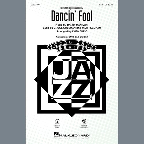 Dancin' Fool (arr. Kirby Shaw)