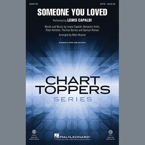 Someone You Loved (arr. Mark Brymer) - Synthesizer