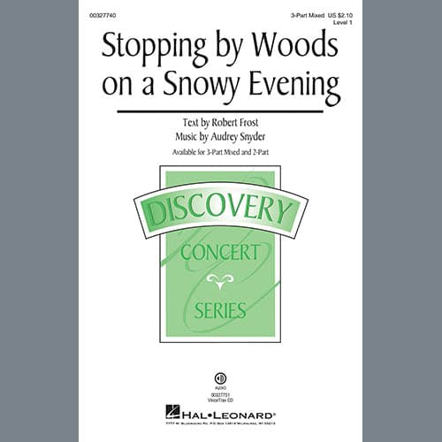 Stopping by Woods on a Snowy Evening
