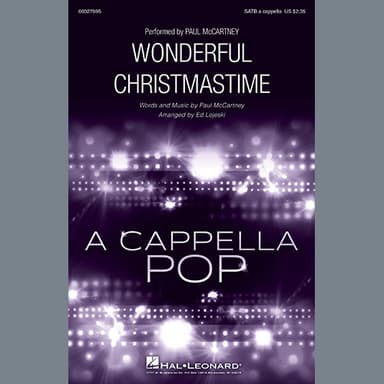 Wonderful Christmastime (arr. Ed Lojeski)