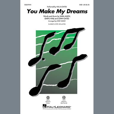 You Make My Dreams (arr. Kirby Shaw)