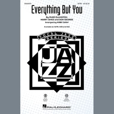 Everything But You (arr. Kirby Shaw) - Drums
