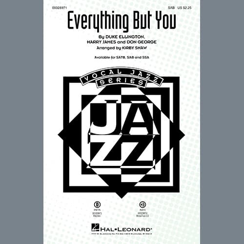 Everything But You (arr. Kirby Shaw)
