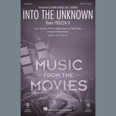 Into The Unknown (from Disney's Frozen 2) (arr. Roger Emerson) - Synthesizer II