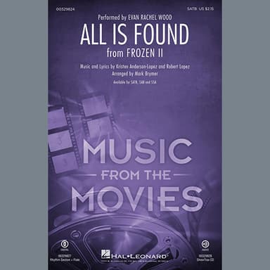 All Is Found (from Disney's Frozen 2) (arr. Mark Brymer) - Synthesizer