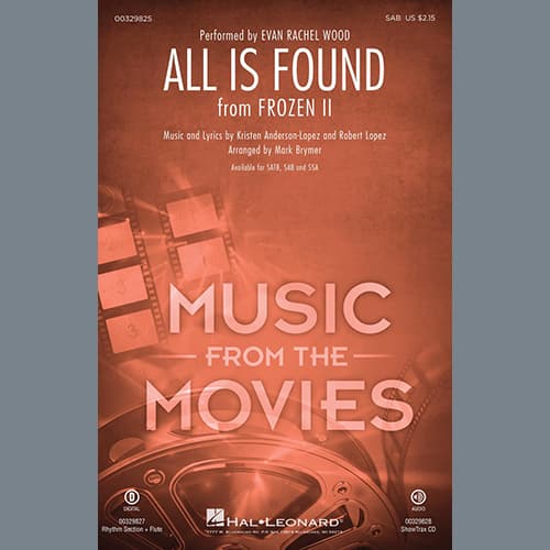 All Is Found (from Disney's Frozen 2) (arr. Mark Brymer)