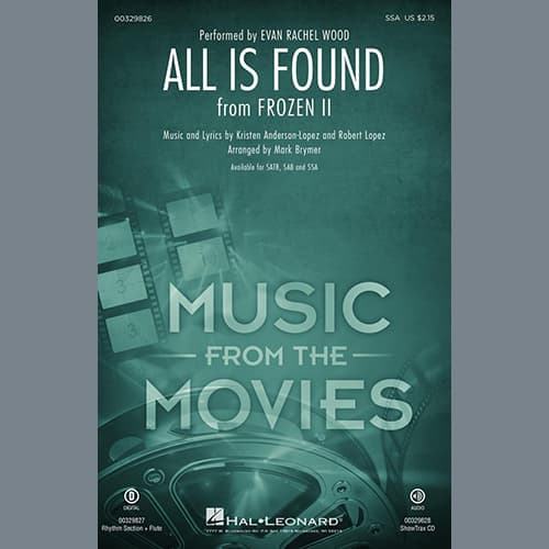 All Is Found (from Disney's Frozen 2) (arr. Mark Brymer)