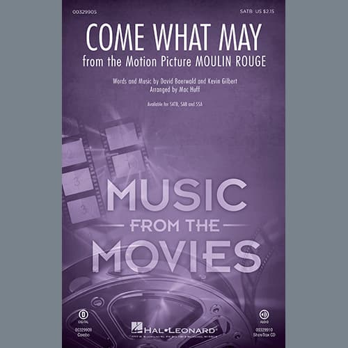 Come What May (from Moulin Rouge) (arr. Mac Huff) - Bb Trumpet 2