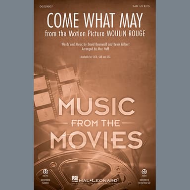 Come What May (from Moulin Rouge) (arr. Mac Huff)