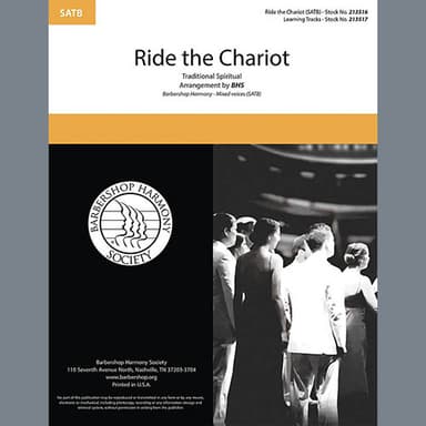 Ride The Chariot (arr. Barbershop Harmony Society)