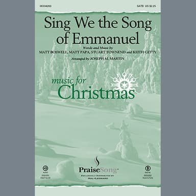 Sing We the Song of Emmanuel (arr. Joseph M. Martin) - Cello