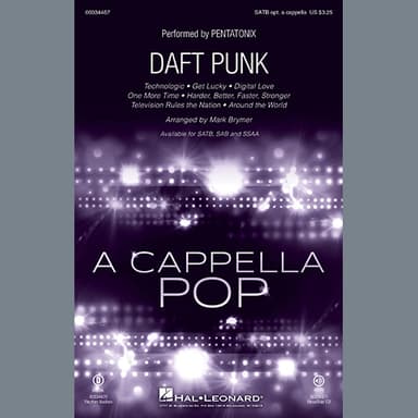Daft Punk (Choral Medley) (arr. Mark Brymer) - Synthesizer