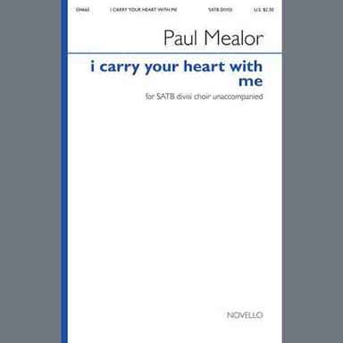 I Carry Your Heart With Me