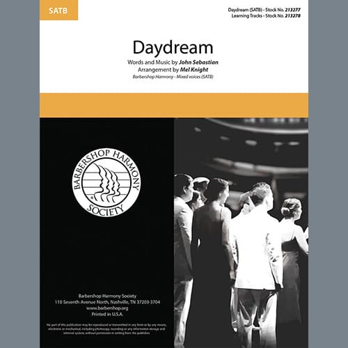 Daydream (arr. Mel Knight)