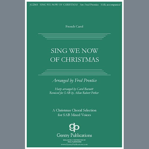 Sing We Now Of Christmas