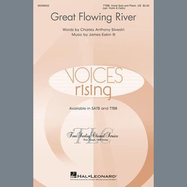 Great Flowing River (for TTBB) - Violin