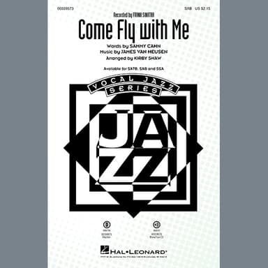 Come Fly With Me (arr. Kirby Shaw)