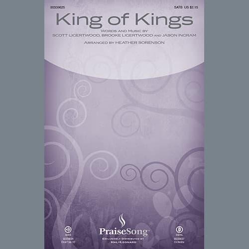 King Of Kings (arr. Heather Sorenson) - Keyboard String Reduction
