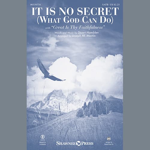 It Is No Secret (What God Can Do) (arr. Joseph M. Martin) - Violin 2