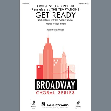 Get Ready (from Ain't Too Proud) (arr. Roger Emerson)