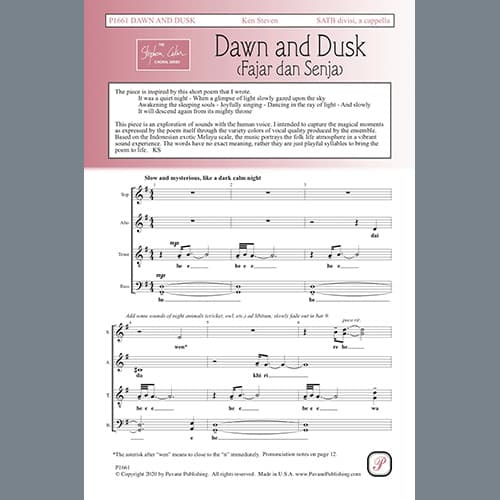 Dawn and Dusk (Fajar dan Senja)