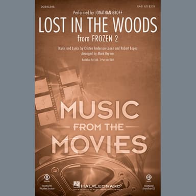 Lost in the Woods (from Disney's Frozen 2) (arr. Mark Brymer) - Guitar