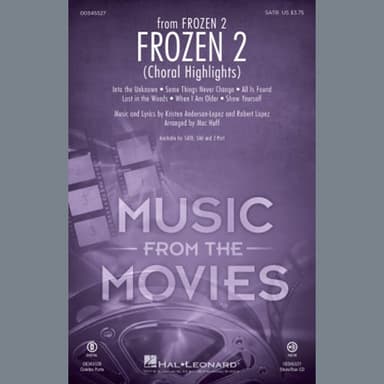 Frozen 2 (Choral Highlights) (arr. Mac Huff) - Synthesizer I