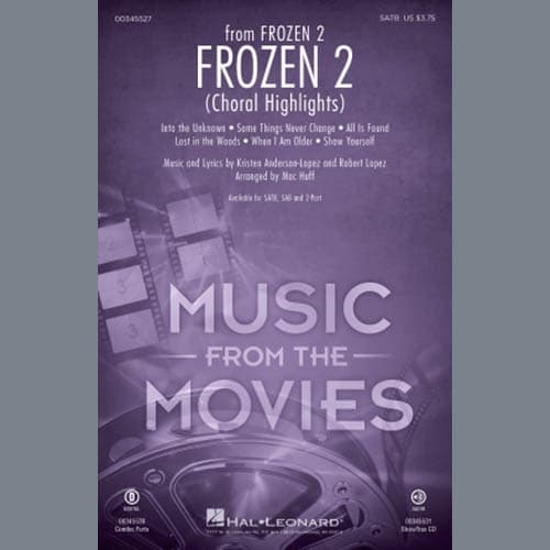 Frozen 2 (Choral Highlights) (arr. Mac Huff) - Synthesizer I