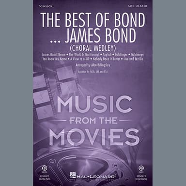 The Best Of Bond... James Bond (Choral Medley) - Percussion