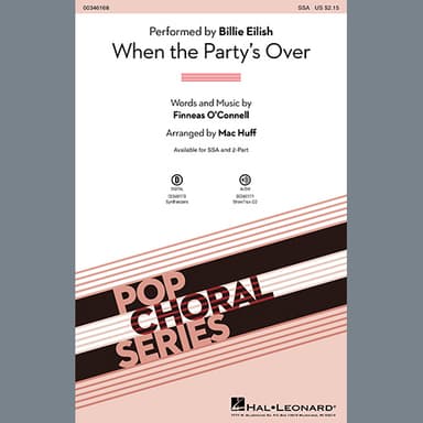 When The Party's Over (arr. Mac Huff)