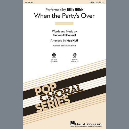 when the party's over (arr. Mac Huff)