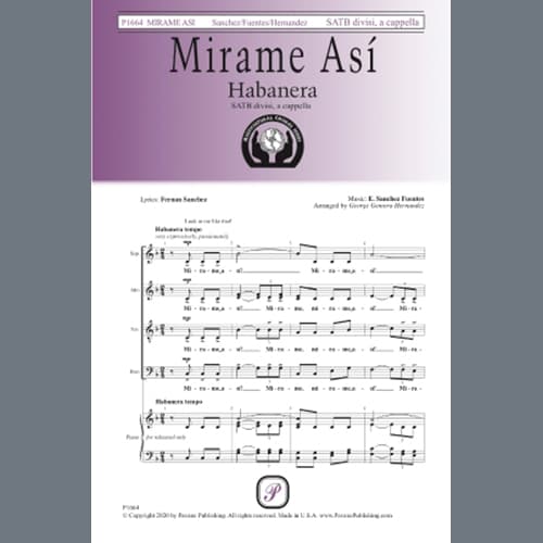 Mirame Así (Habanera) (arr. George Gemora Hernandez)