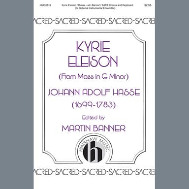 Kyrie Eleison (from Mass In G Minor)