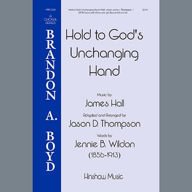 Hold To God's Unchanging Hands