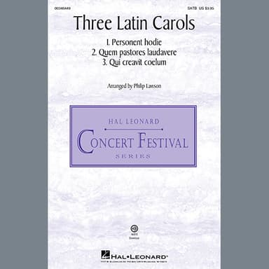 Three Latin Carols (Collection)