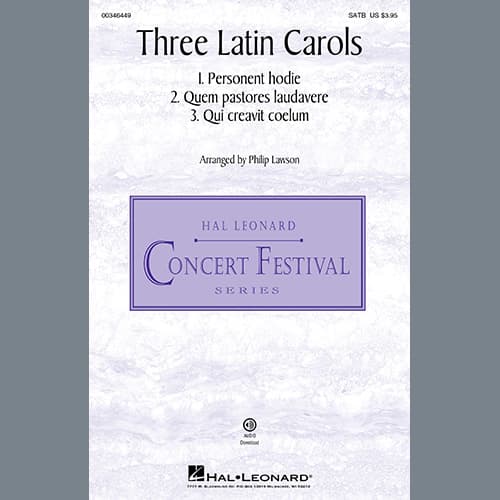 Three Latin Carols (Collection)