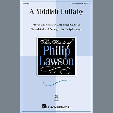 A Yiddish Lullaby (arr. Philip Lawson)