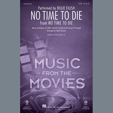 No Time to Die (arr. Mark Brymer) - Drums