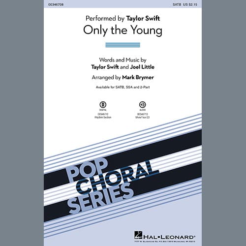 Only the Young (arr. Mark Brymer) - Synthesizer
